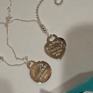 Tiffany & Co. Silver Necklace Duo